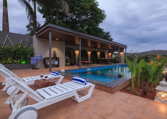 Stayvista'S The Cincin With Elegant Rooms, Snooker Table, Pool, Scenic View Lonavala